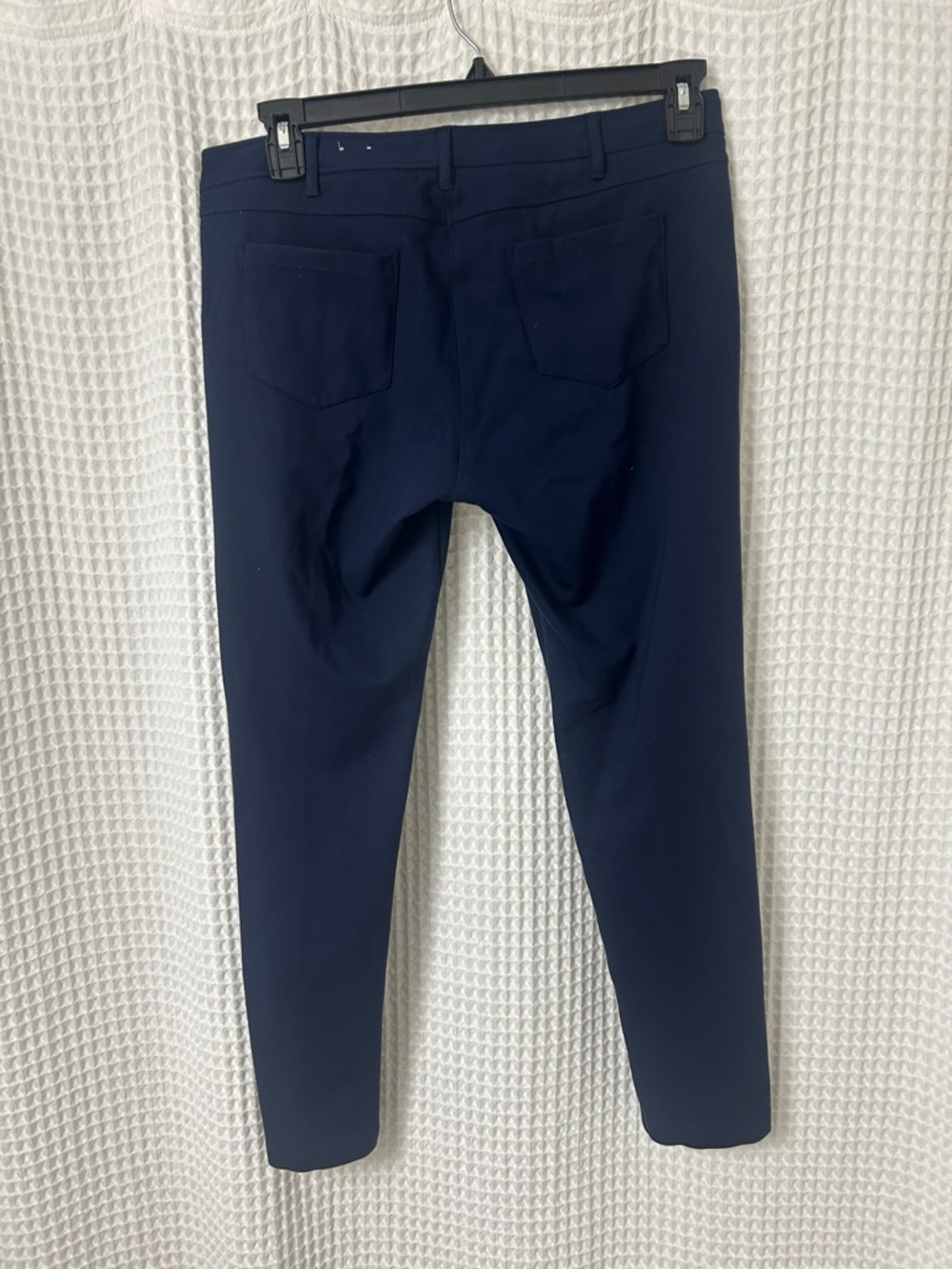 J.McLaughlin Becca Legging Trouser Pant Navy Blue Mid Rise Size 12 - Picture 4 of 6
